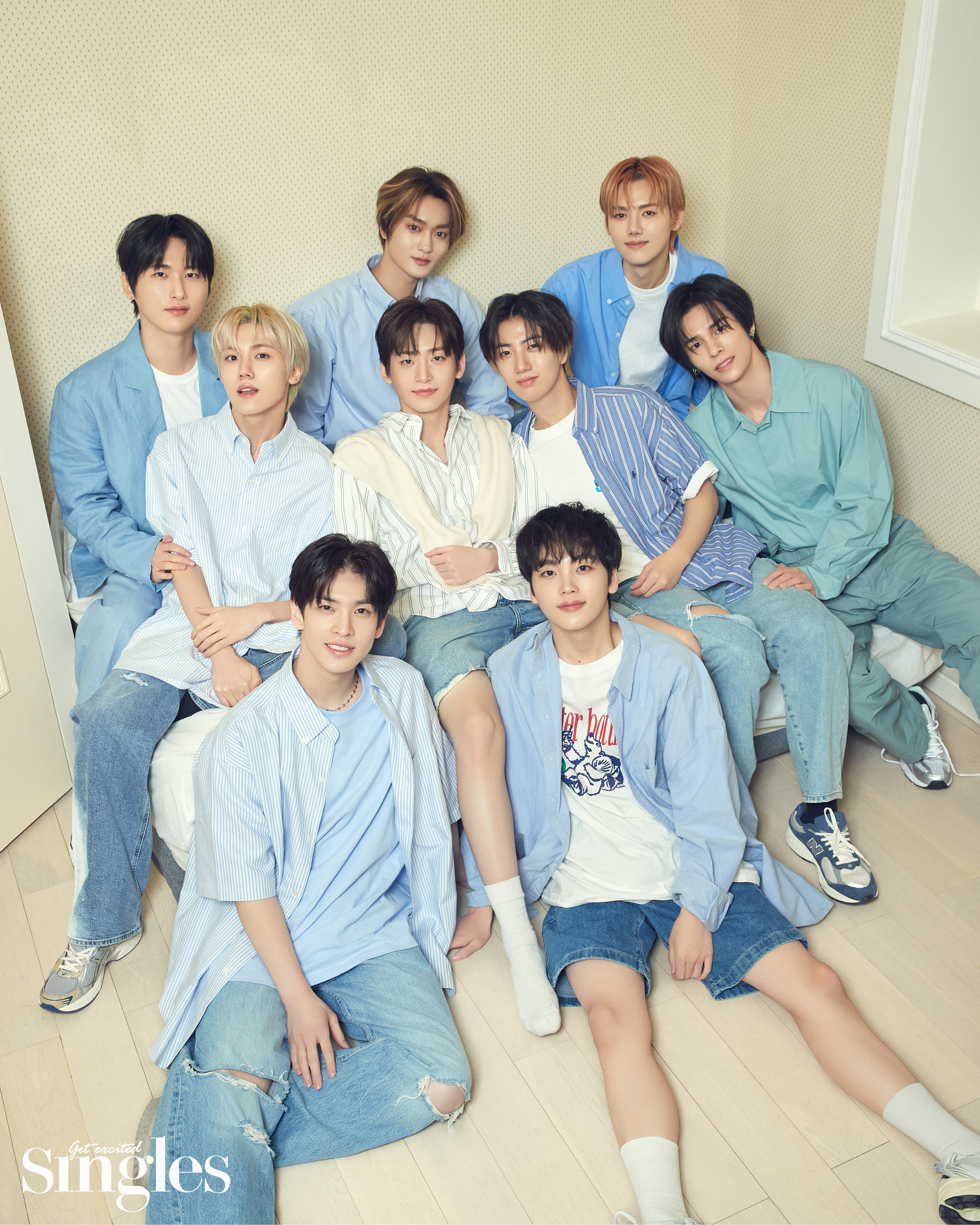 크래비티와 메이크프렘이 함께한 싱글즈 화보